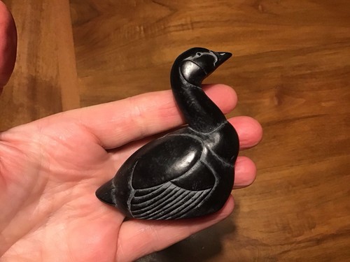 Kleine figur ente oder gans - figur,