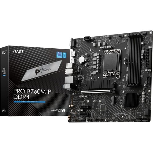 Msi pro b760m ddr4 lga - lga, 1700