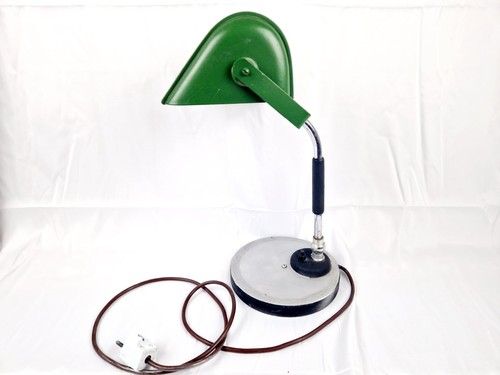 Vintage bankerlampe - vintage,