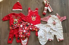 14x Baby Weihnachtskleidung