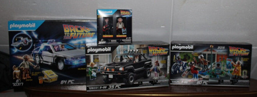 Playmobil back the future - back,