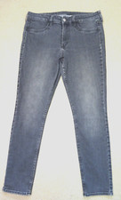 Damen Jeanshose Jeggins Gr.42 Skinny Grau Stretch H&M