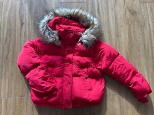 Bershka Winter Jacke Rot Gr S