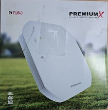 PremiumX FLAT43 4K Sat Flachantenne mit Digital Single LNB