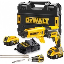 DeWalt DCF620P2K Akku-Schnellbauschrauber gelb/schwarz Softgrip Magazinvorsatz