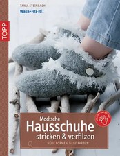 Modische Hausschuhe stricken &