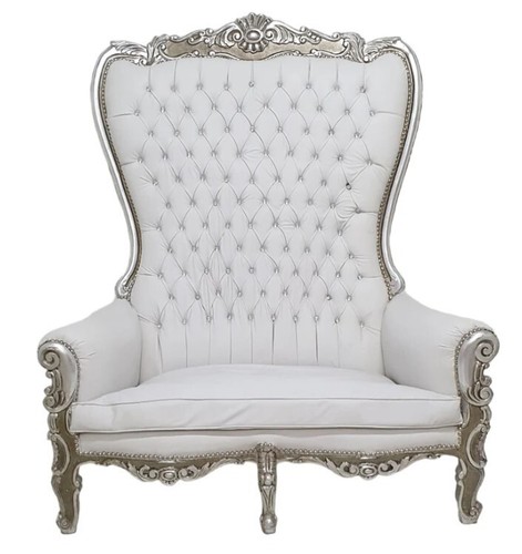 Barocksessel sessel weiß - sessel,