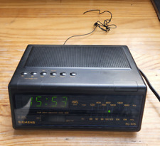 Siemens RG-305 G4 Vintage Style Alarm Didital Radio