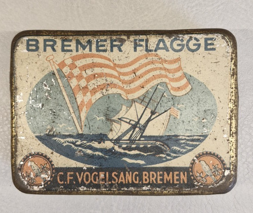 Bremer flagge blechdose - bremer,
