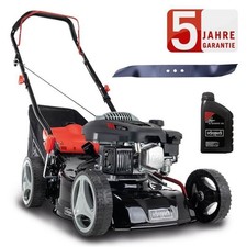 Scheppach Benzin Rasenmäher RM420 3in1 3,3PS Schnittbreite 42cm + Öl + 2. Messer