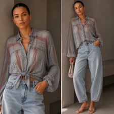 damen Romantische Spitzenbluse