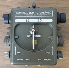 Schaltkasten C 375/VRC Selector SEM 25 BW Funkgerät Bundeswehr NATO US Army GRC2