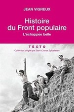 HISTOIRE DU FRONT POPULAIRE by Jean Vigreux | Book | condition very good