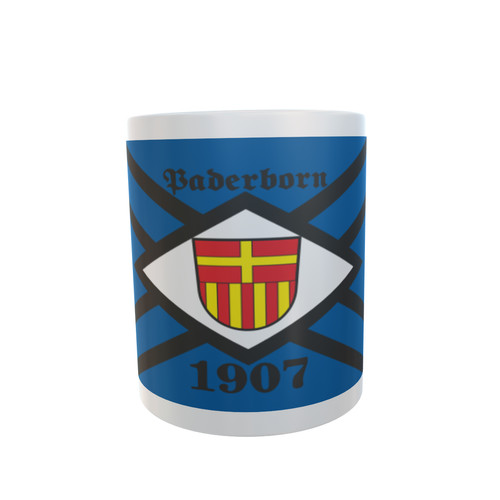 Tasse paderborn 1907 - 1907, flagge