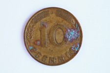 Münze 10 Pfennig 1950 D _