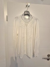 Spitzen Shirt Bluse creme