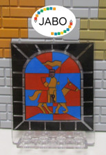 (B15/23) Lego 1x 30102px2 Tür Drehtür transparent Buntglas Ritter 6091 6095 6098