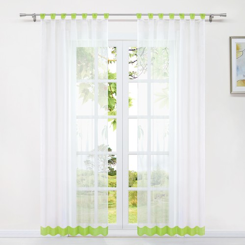 Transparent gardine - transparent,