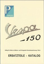Ersatzteile - Katalog Vespa 150 ccm,