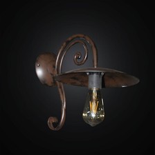 Rustikale Wandlampe Aus