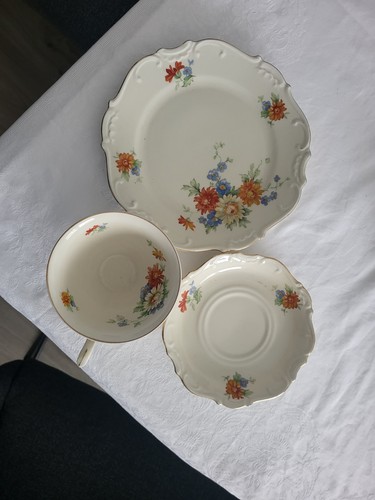 Antik porzellan set teilig - porzellan, 3-teilig
