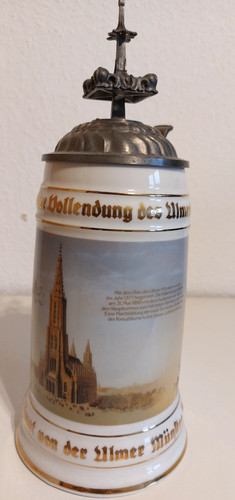 Rarität zinn bierkrug - *rarität*,
