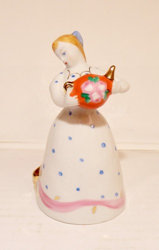 Mädchen mit kanne porzellan - mädchen, kanne,
