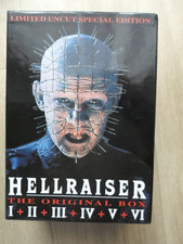 Hellraiser DVD Box Leerbox Pinhead 1 - 6 Limitiert