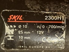 Ersatzteil Bohrmaschine Skil funktionstüchtig, 12V Akku defekt