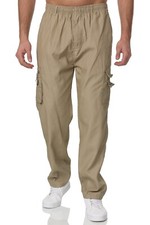 Herren Cargo Hose  Stoffhose