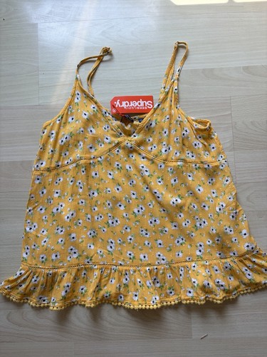 Superdry top blumentop m - superdry,