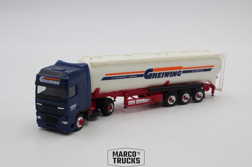 Herpa daf 95xf - herpa, silosattelzug