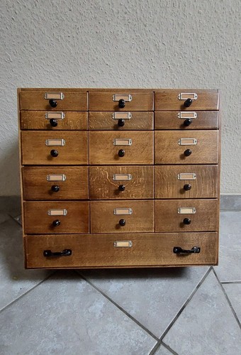 Antiker schubladenschrank - antiker,
