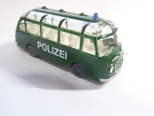 Polizei Bus - Kässbohrer Setra S 6 ..  HO 1:87  Bayern Modell # 3518