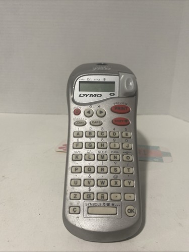 Dymo label maker - label,