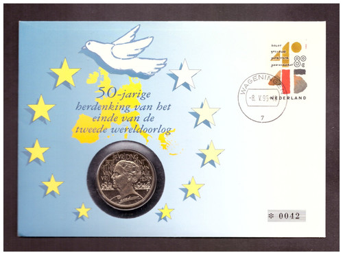 Numisbrief niederlande - numisbrief, 50