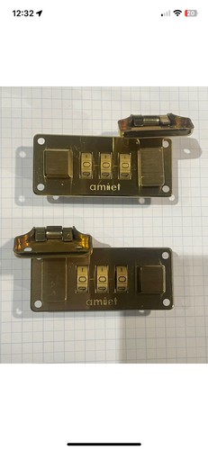 Amiiet messing kofferschloss - amiiet,