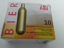 CO2 ISI Bierkapseln, Zapfanlage Bier, neu, insges. 12 Stck. 