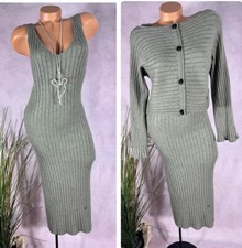 2 teiler RIPPSTRICK SET Kleid