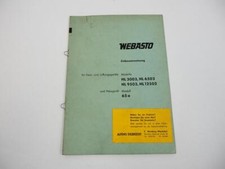Webasto HL 3003 6503 9503