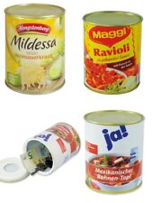 3 x Dosenversteck Geldversteck Dosentresor Ravioli Mexikanischer Bohnentopf Safe