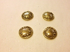 Zierrosette Messing dekorieren