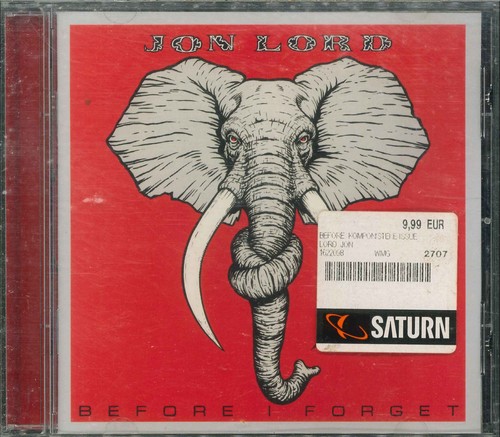 Jon lord before - i, forget"