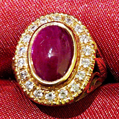 21k gelbgold ring größe - gelbgold, 50