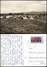Ansichtskarte Gager Campingplatz Zeltplatz Zelten zur DDR-Zeit 1975/1974