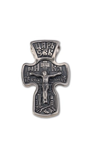 Kreuz 925 silber orthodox - kreuz,