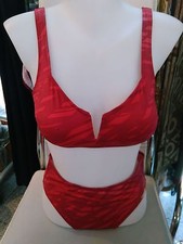 Solar Bikini  dunkelrot  in