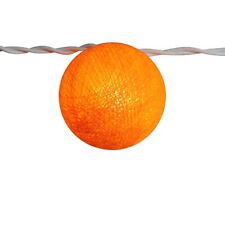 Lichterkettenkugel Cocoon Kugel mandarine