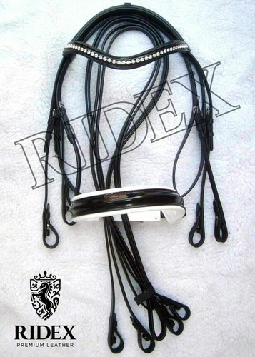 Leder weymouth trense lack - leder,