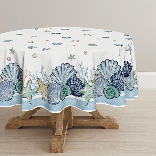 Tischdecke polyester rund - tischdecke,